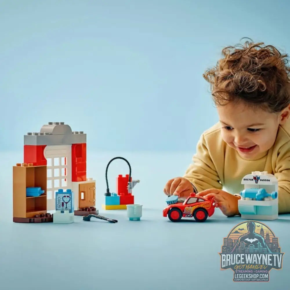 LEGO 10456 DUPLO Disney McQueens Besuch in Docs Werkstatt, jeu de construction - LEGO - vue 6