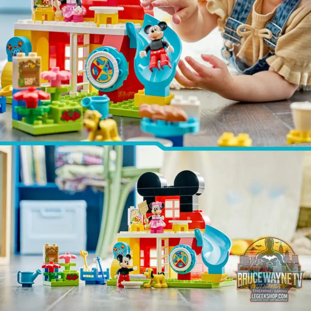 LEGO 10465 DUPLO Micky souris Wunderhaus avec Minnie et Pluto, jeu de construction - LEGO - vue 6