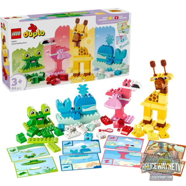 LEGO 10472 DUPLO Wir Bauen Tiere, jeu de construction - LEGO