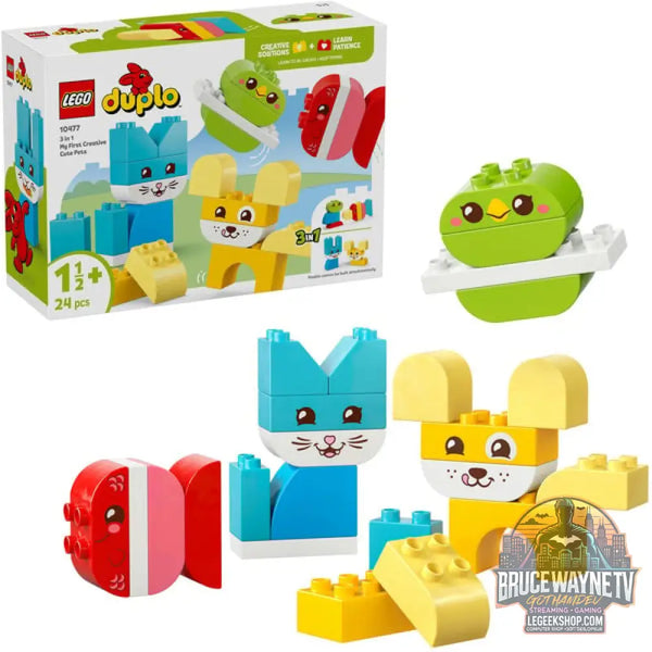LEGO 10477 DUPLO 3-in-1 Kreative Tiere, jeu de construction - LEGO