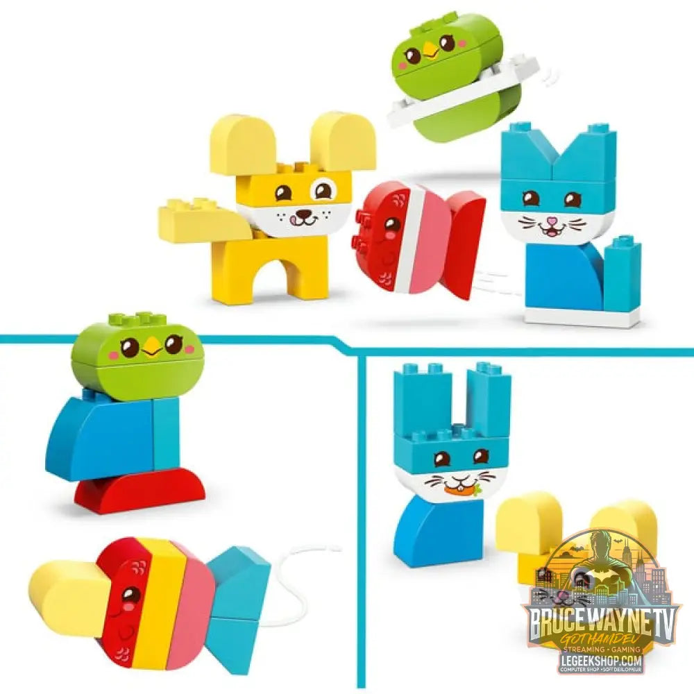 LEGO 10477 DUPLO 3-in-1 Kreative Tiere, jeu de construction - LEGO - vue 4