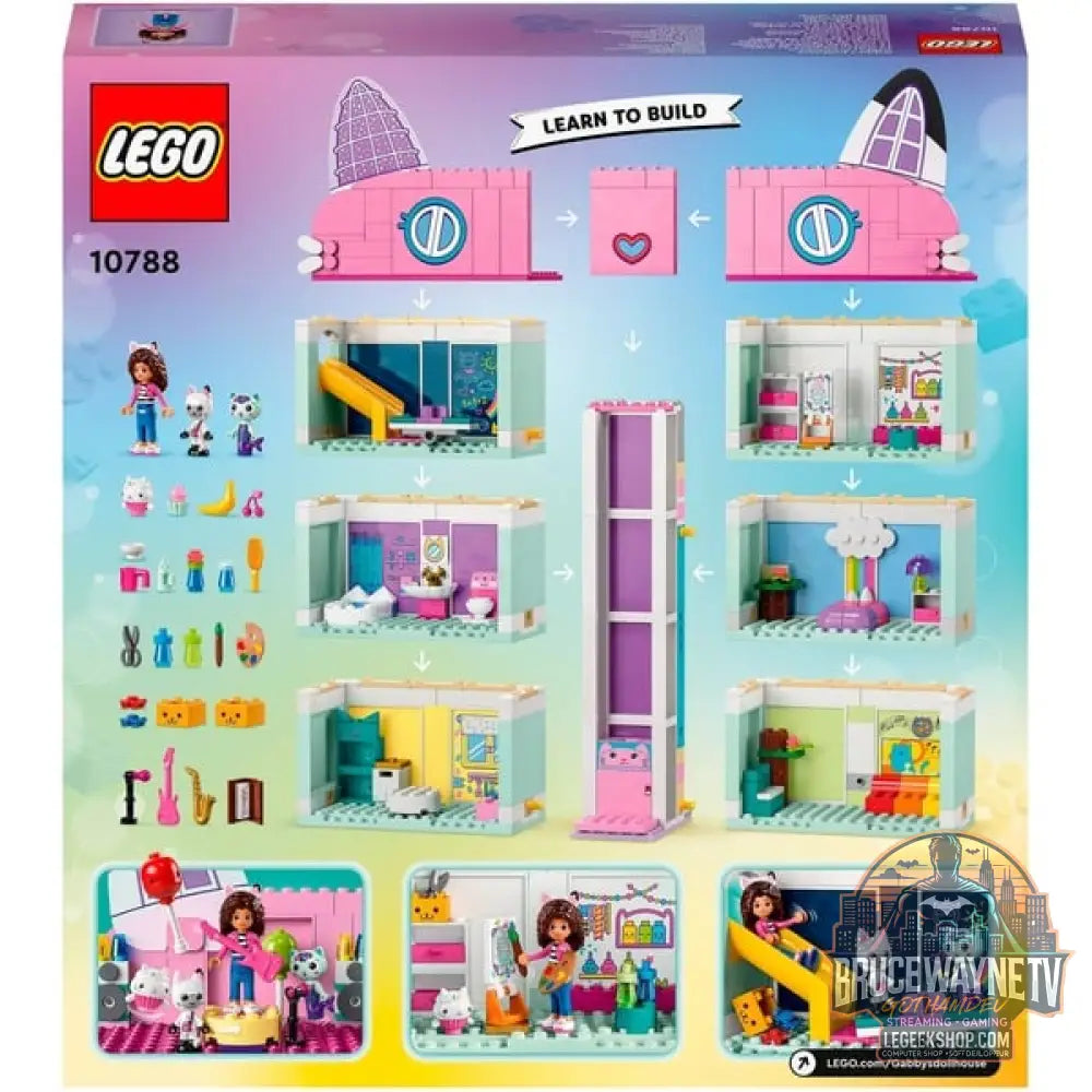 LEGO 10788 Gabby's Dollhouse Gabbys Puppenhaus, jeu de construction - LEGO - vue 8