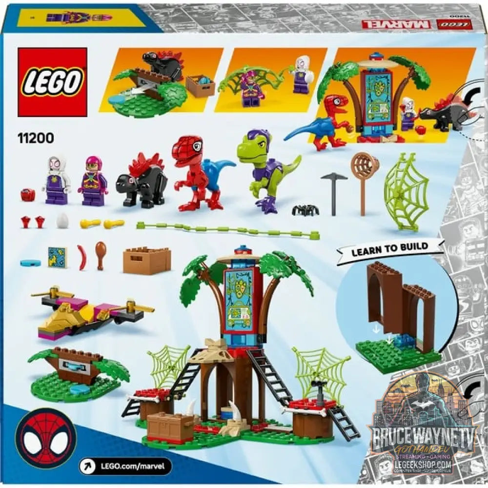 LEGO 11200 Marvel Spidey et seine Super-Freunde Showdown am Baumhaus: Spidey-Rex vs. Gobby-Raptor, jeu de construction - LEGO - vue 7