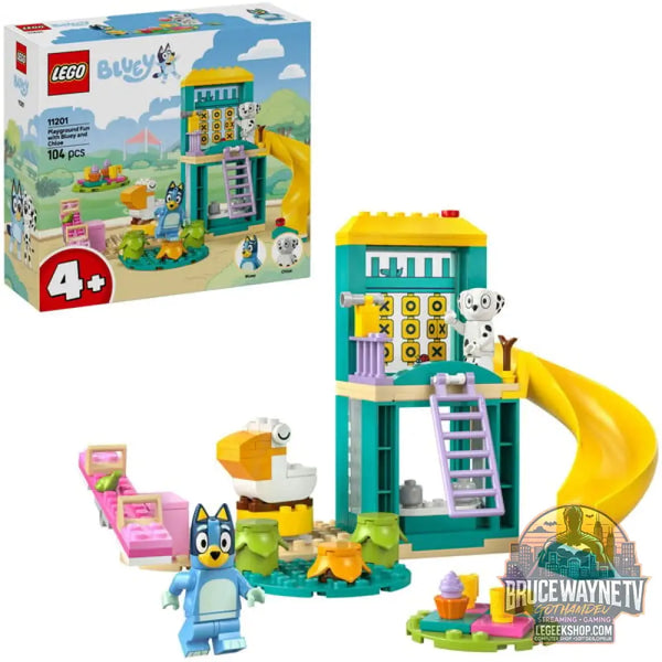 LEGO 11201 Bluey - Bluey et Chloe auf dem Spielplatz, jeu de construction - LEGO