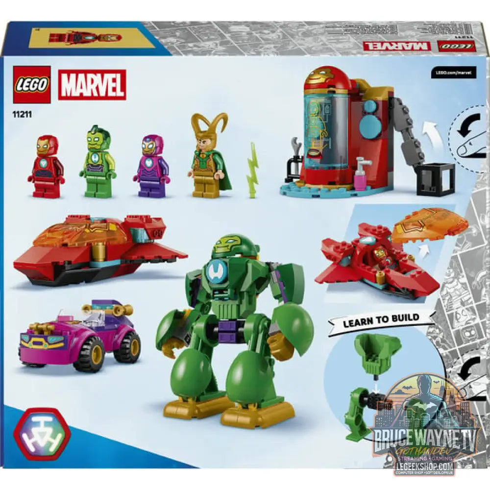 LEGO 11211 Marvel Super Heroes Loki vs. Team Iron Man, jeu de construction - LEGO - vue 7
