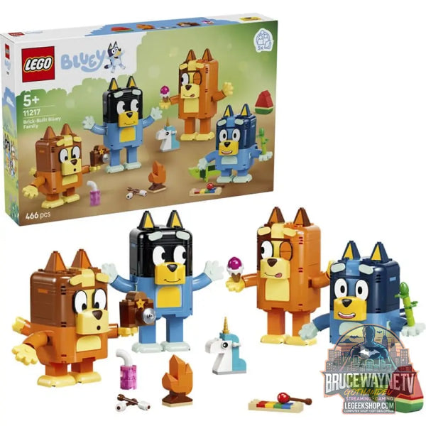 LEGO 11217 Bluey Blueys Familie aus LEGO Steinen, jeu de construction - LEGO