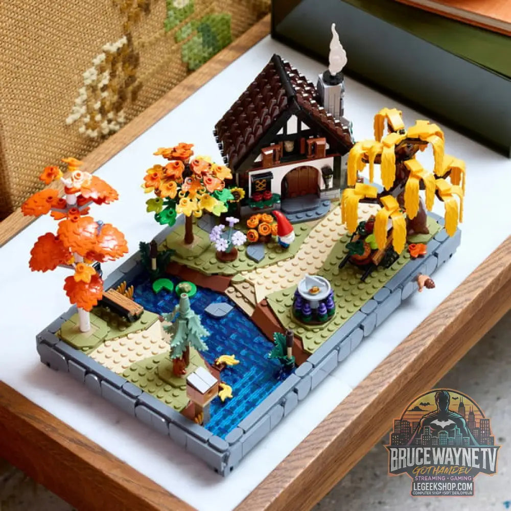LEGO 11372 Icons Herbstlicher Landhausgarten, jeu de construction - LEGO - vue 6