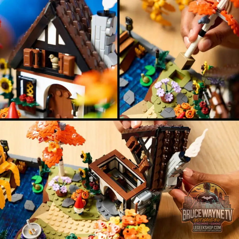 LEGO 11372 Icons Herbstlicher Landhausgarten, jeu de construction - LEGO - vue 5