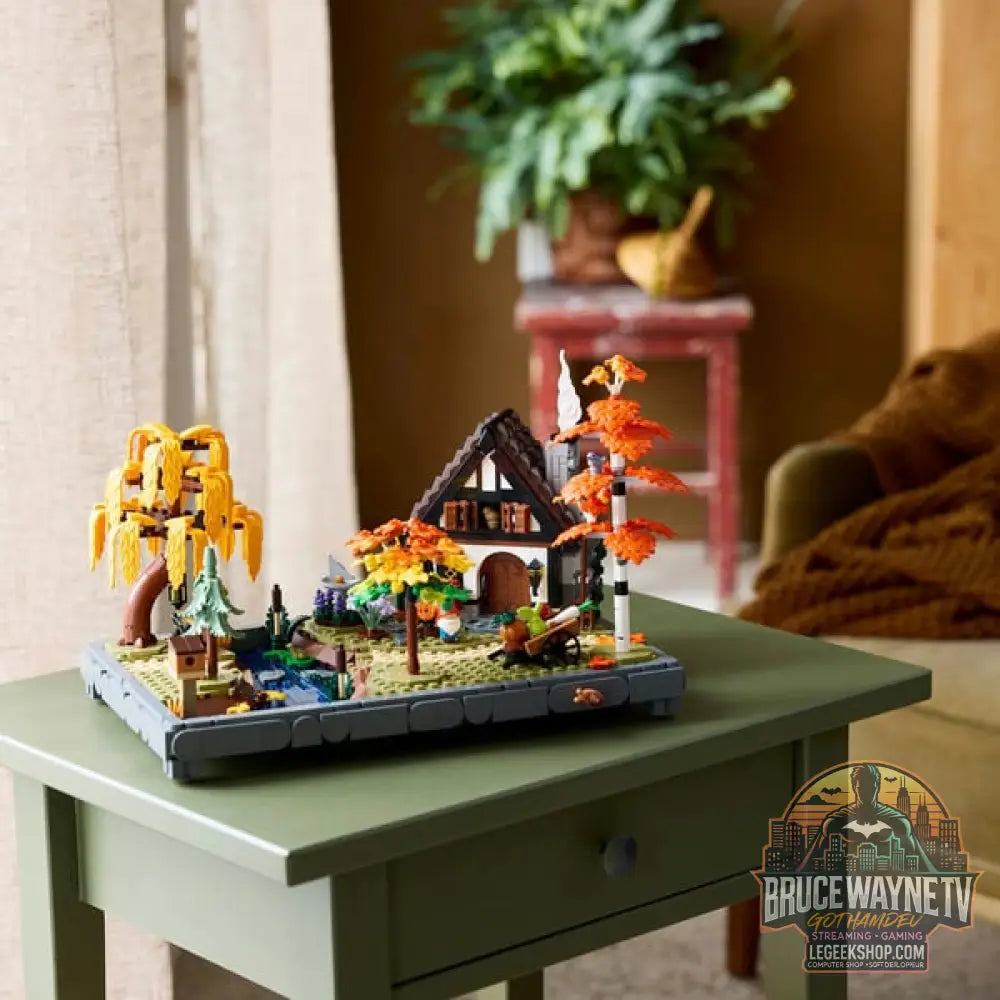 LEGO 11372 Icons Herbstlicher Landhausgarten, jeu de construction - LEGO - vue 4