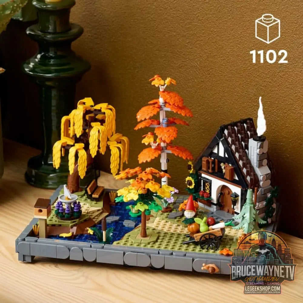 LEGO 11372 Icons Herbstlicher Landhausgarten, jeu de construction - LEGO - vue 3
