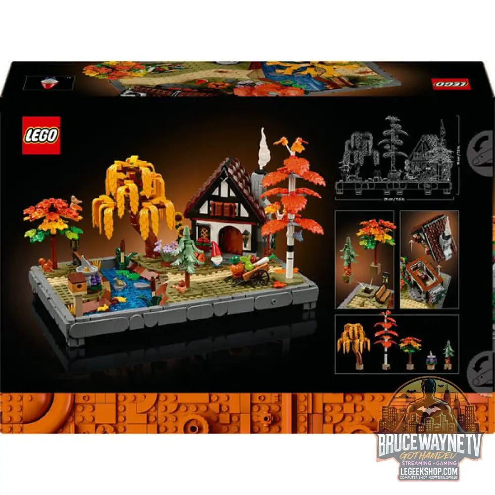 LEGO 11372 Icons Herbstlicher Landhausgarten, jeu de construction - LEGO - vue 7