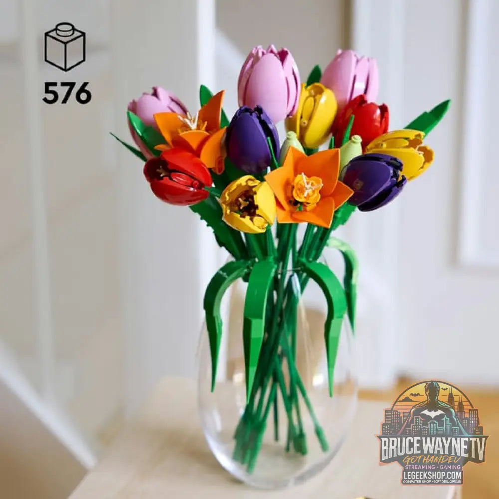 LEGO 11501 Botanicals Tulpenstrauß, jeu de construction - LEGO - vue 3