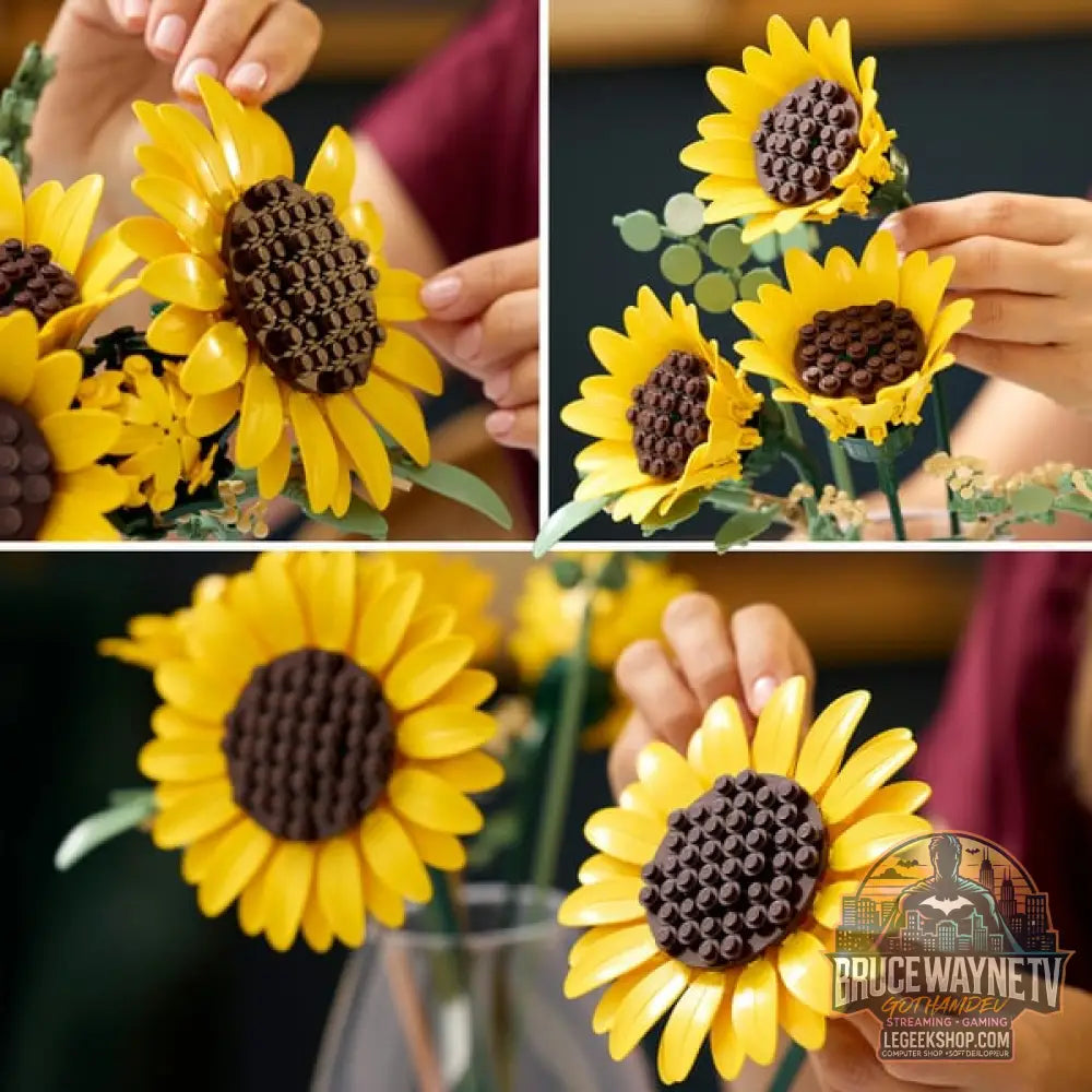 LEGO 11502 Botanicals Sonnenblumen, jeu de construction - LEGO - vue 5