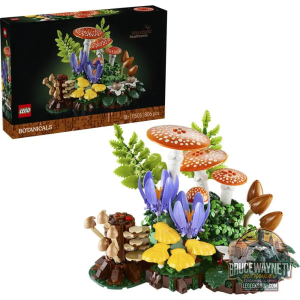 LEGO 11505 Botanicals Waldpilze, jeu de construction - LEGO