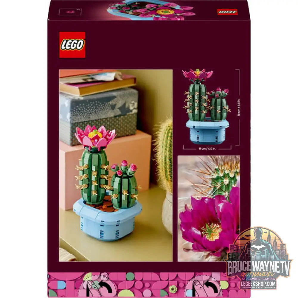 LEGO 11509 Botanicals Blühender Kaktus, jeu de construction - LEGO - vue 7