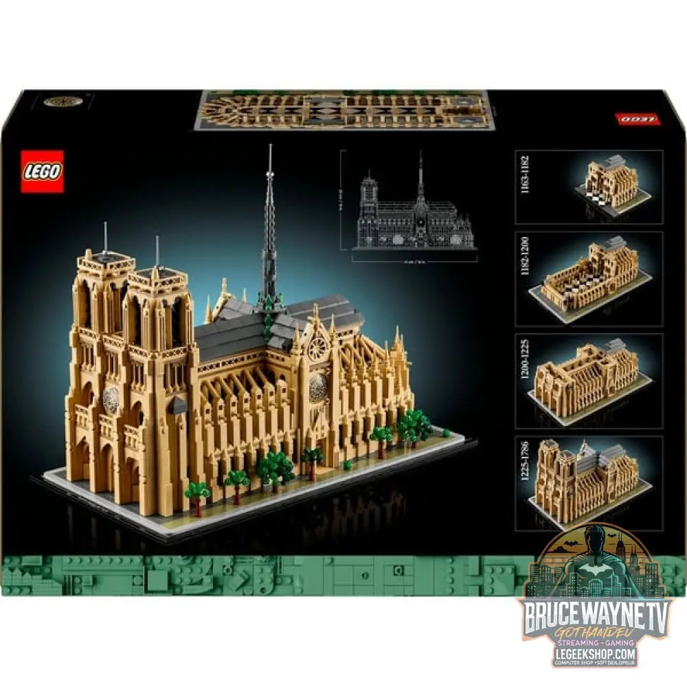 LEGO 21061 Architecture Notre-Dame de Paris, jeu de construction - LEGO - vue 7