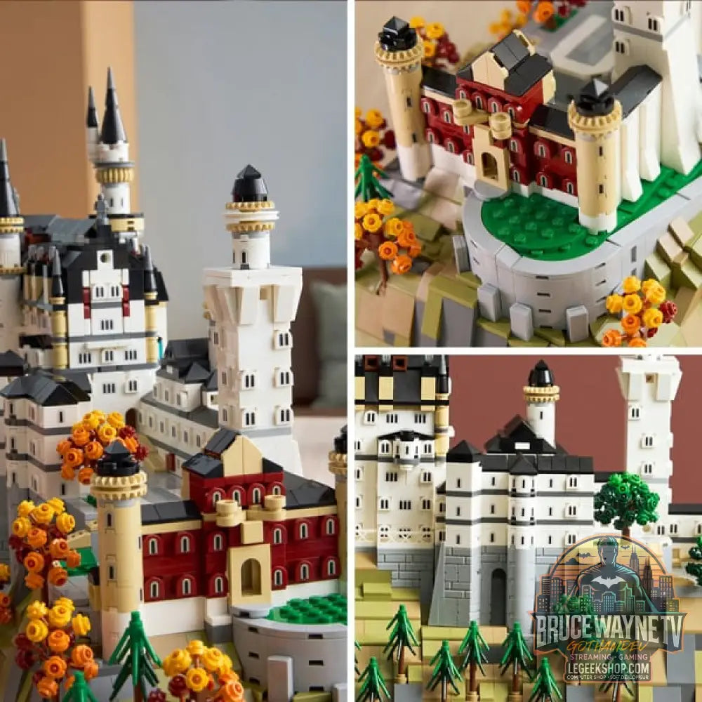 LEGO 21063 Architecture Schloss Neuschwanstein, jeu de construction - LEGO - vue 5