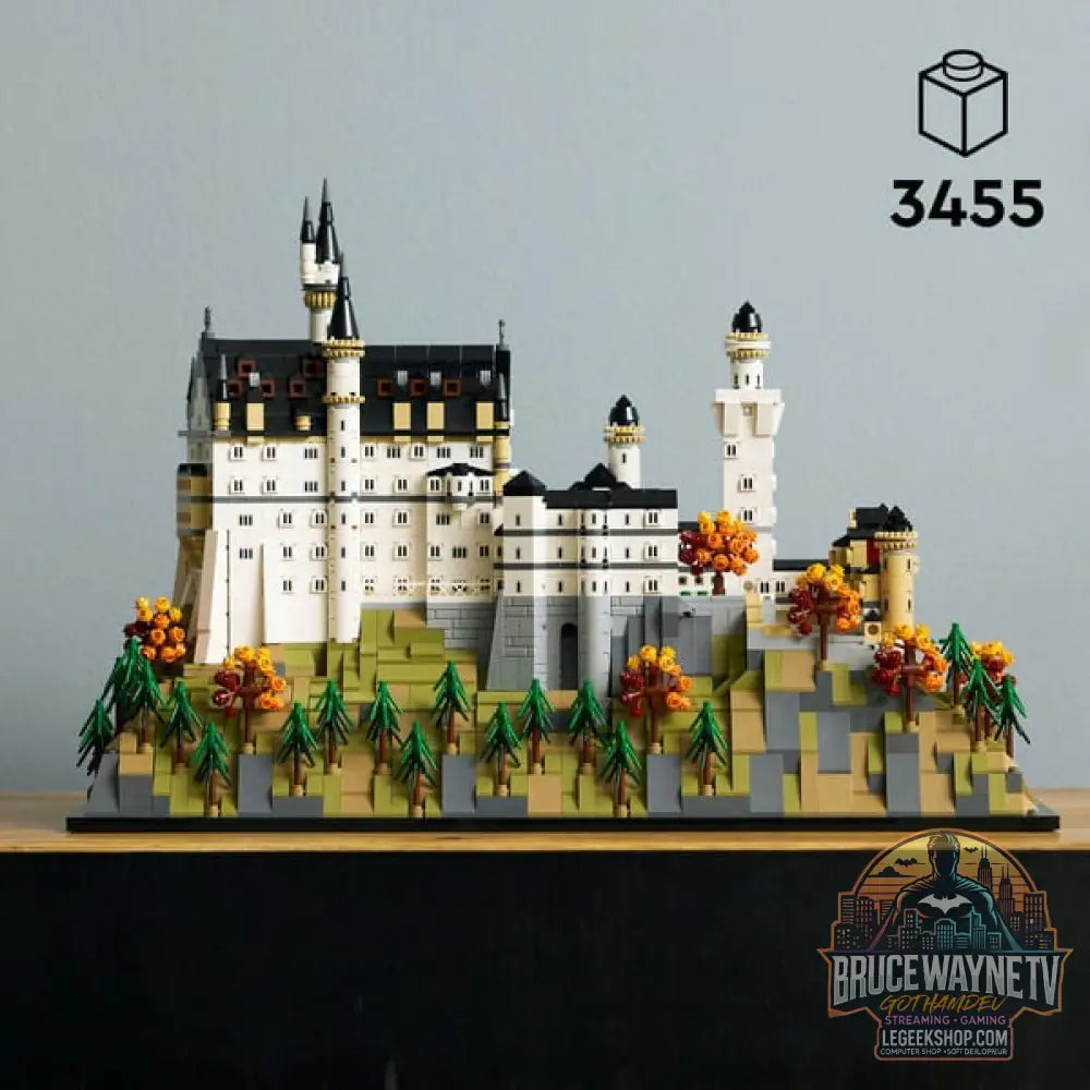 LEGO 21063 Architecture Schloss Neuschwanstein, jeu de construction - LEGO - vue 3