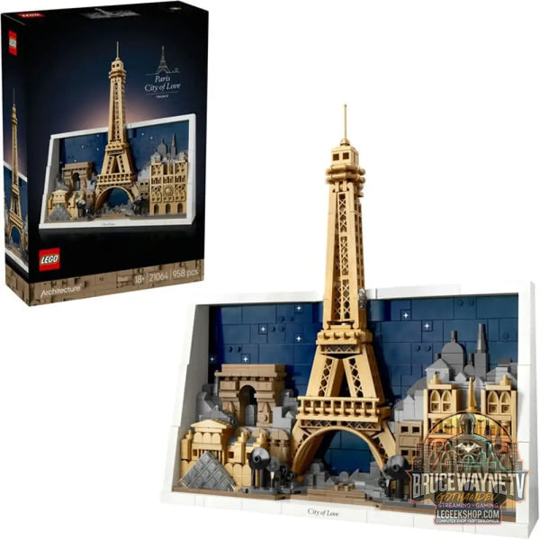 LEGO 21064 Architecture Paris - Stadt der Liebe, jeu de construction - LEGO