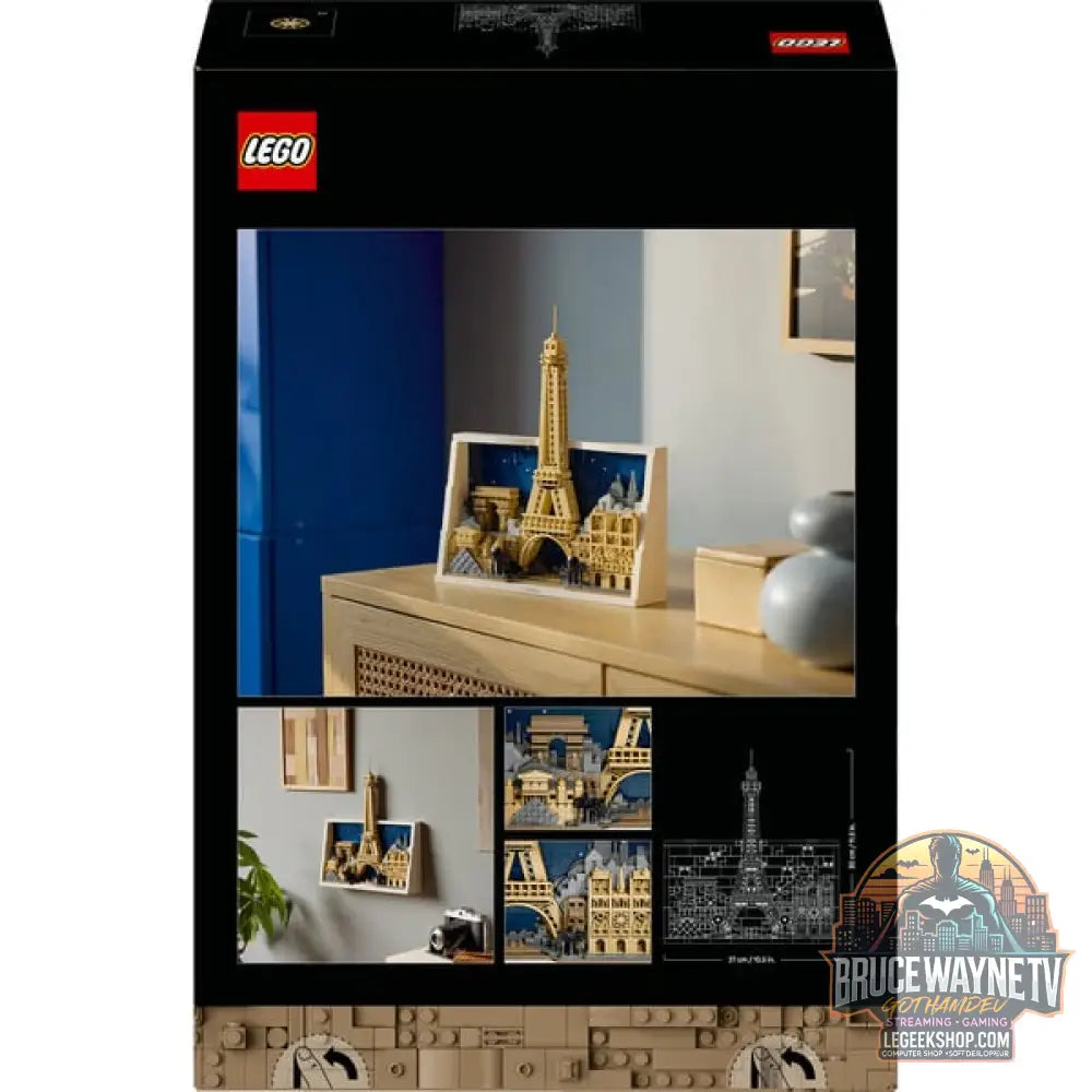 LEGO 21064 Architecture Paris - Stadt der Liebe, jeu de construction - LEGO - vue 7