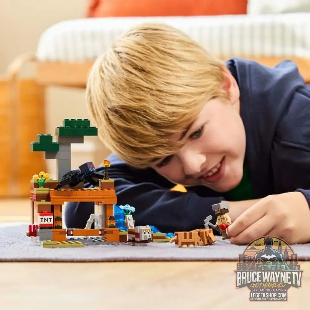 LEGO 21269 Minecraft Die Expedition zur Gürteltiermine, jeu de construction - LEGO - vue 2