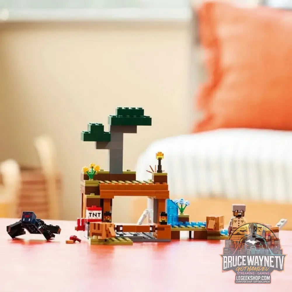 LEGO 21269 Minecraft Die Expedition zur Gürteltiermine, jeu de construction - LEGO - vue 6