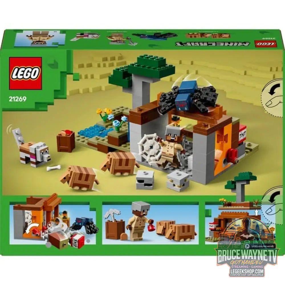 LEGO 21269 Minecraft Die Expedition zur Gürteltiermine, jeu de construction - LEGO - vue 7