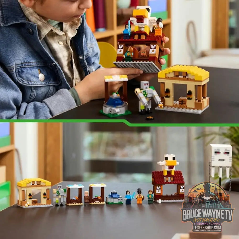 LEGO 21273 Minecraft Angriff des Ghast-Ballons, jeu de construction - LEGO - vue 6