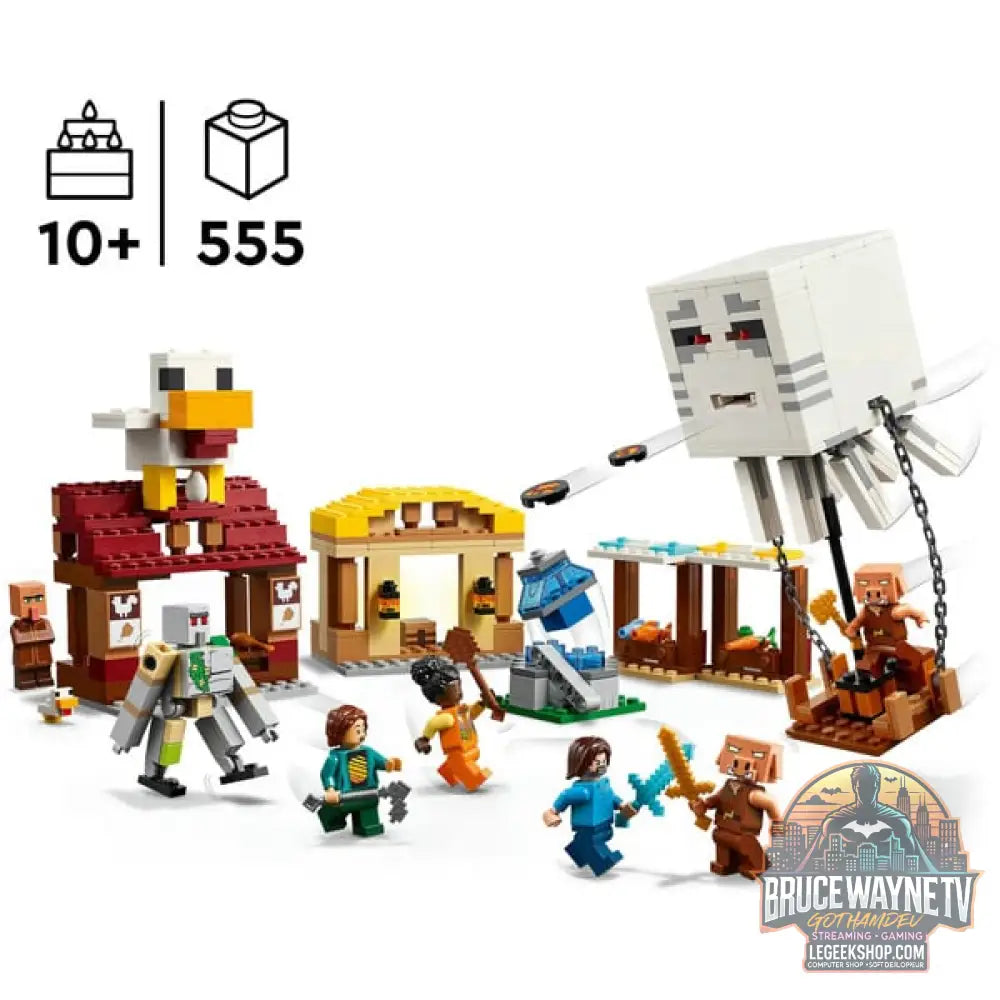 LEGO 21273 Minecraft Angriff des Ghast-Ballons, jeu de construction - LEGO - vue 3