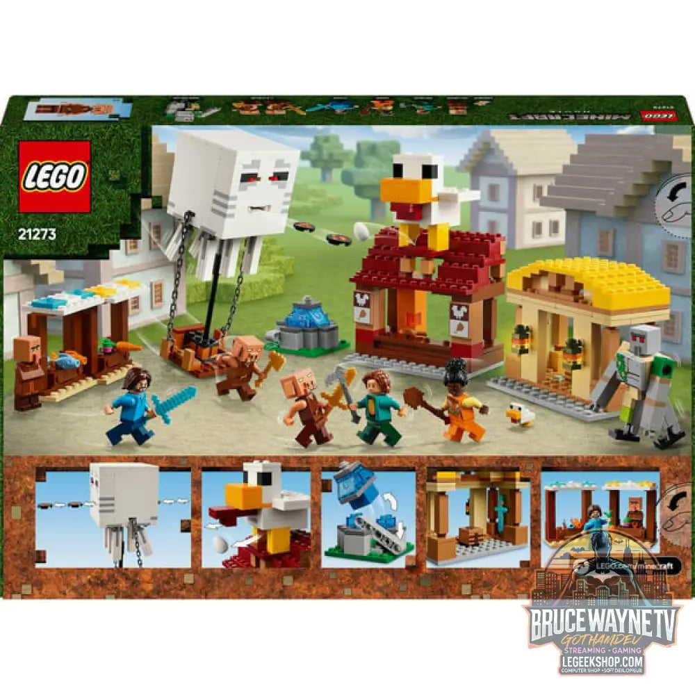 LEGO 21273 Minecraft Angriff des Ghast-Ballons, jeu de construction - LEGO - vue 7
