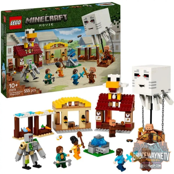 LEGO 21273 Minecraft Angriff des Ghast-Ballons, jeu de construction - LEGO