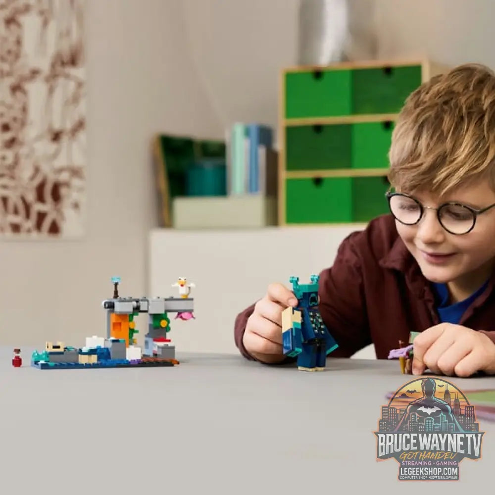 LEGO 21274 Minecraft Begegnung avec dem Wächter, jeu de construction - LEGO - vue 2