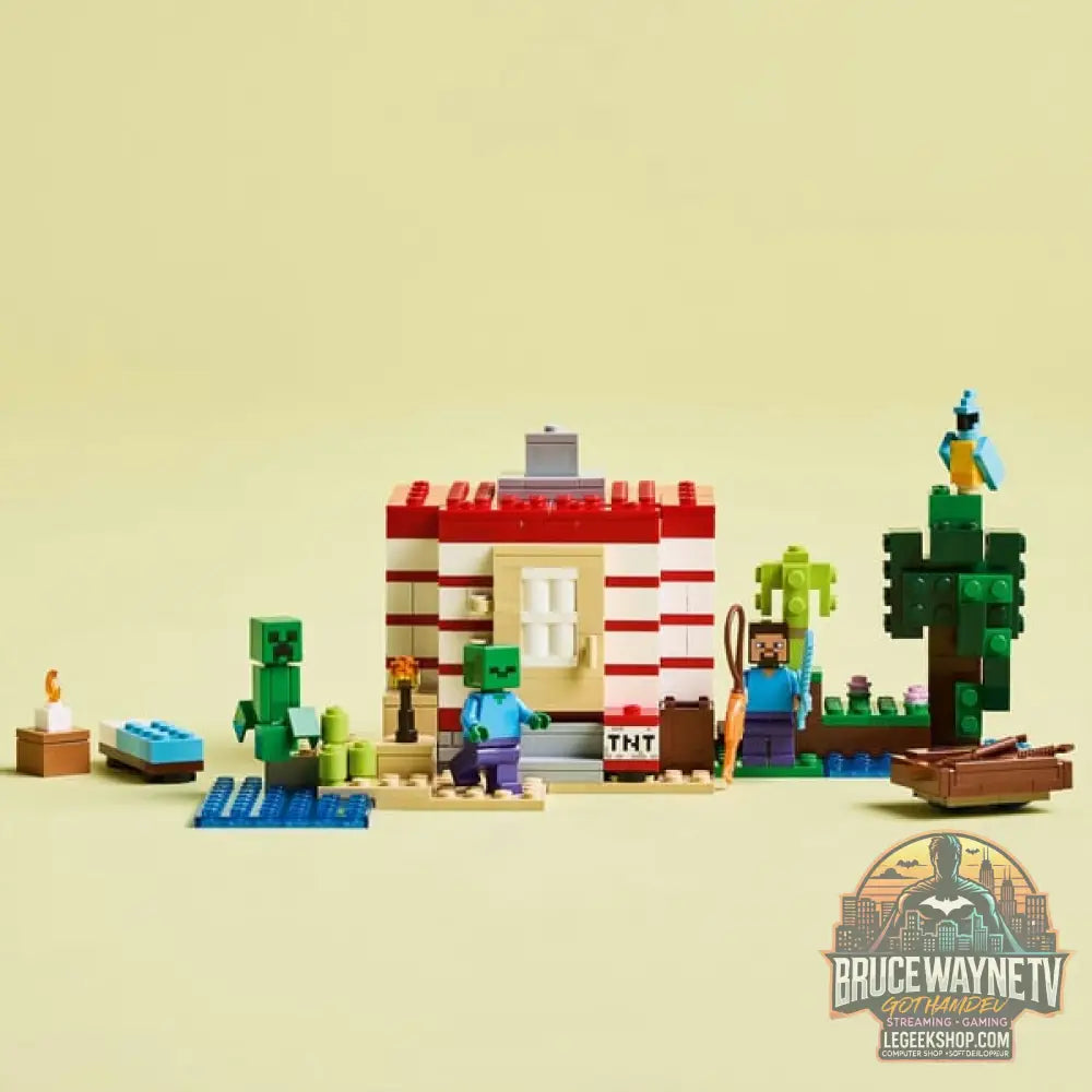 LEGO 21275 Minecraft Das TNT-Dschungelhaus, jeu de construction - LEGO - vue 6