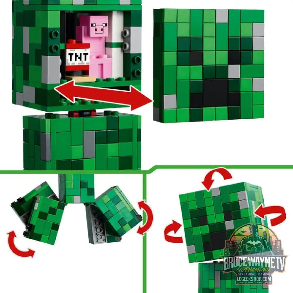 LEGO 21276 Minecraft Der Creeper, jeu de construction - LEGO - vue 5