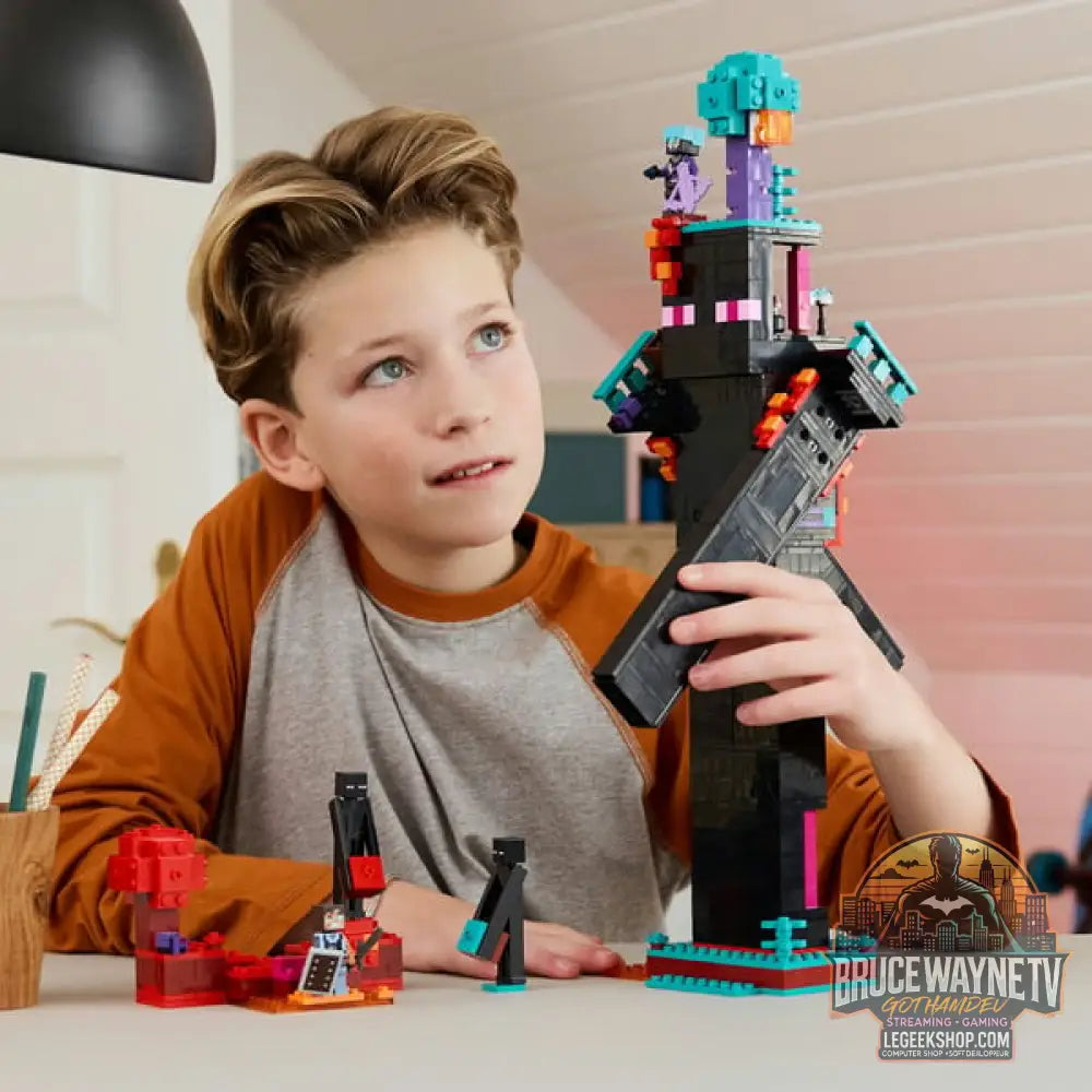 LEGO 21279 Minecraft Der Enderman-Turm, jeu de construction - LEGO - vue 2
