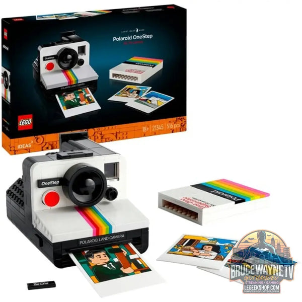 LEGO 21345 Ideas Polaroid OneStep SX-70 Sofortbildkamera, jeu de construction - LEGO