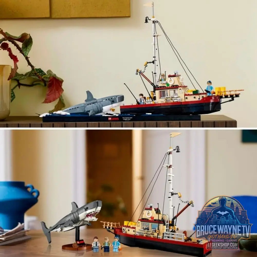 LEGO 21350 Ideas Der weiße Hai, jeu de construction - LEGO - vue 4