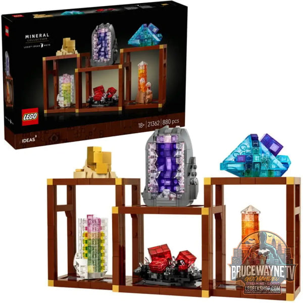 LEGO 21362 Ideas Mineraliensammlung, jeu de construction - LEGO