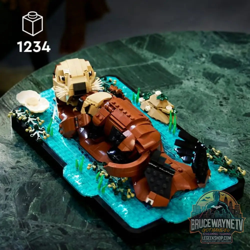 LEGO 21366 Ideas Schwimmende Otter, jeu de construction - LEGO - vue 3