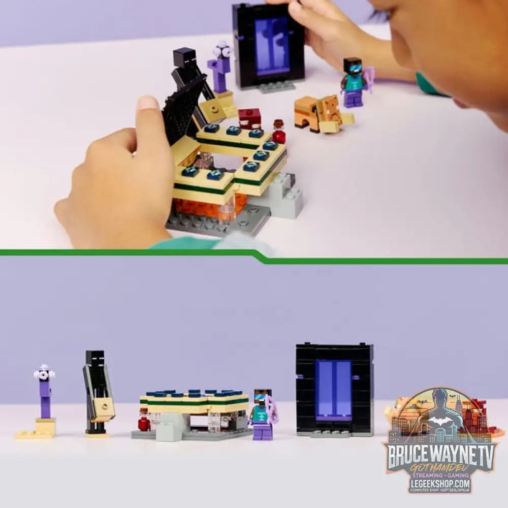 LEGO 21584 Minecraft Reise durch Nether et Endportal, jeu de construction - LEGO - vue 6