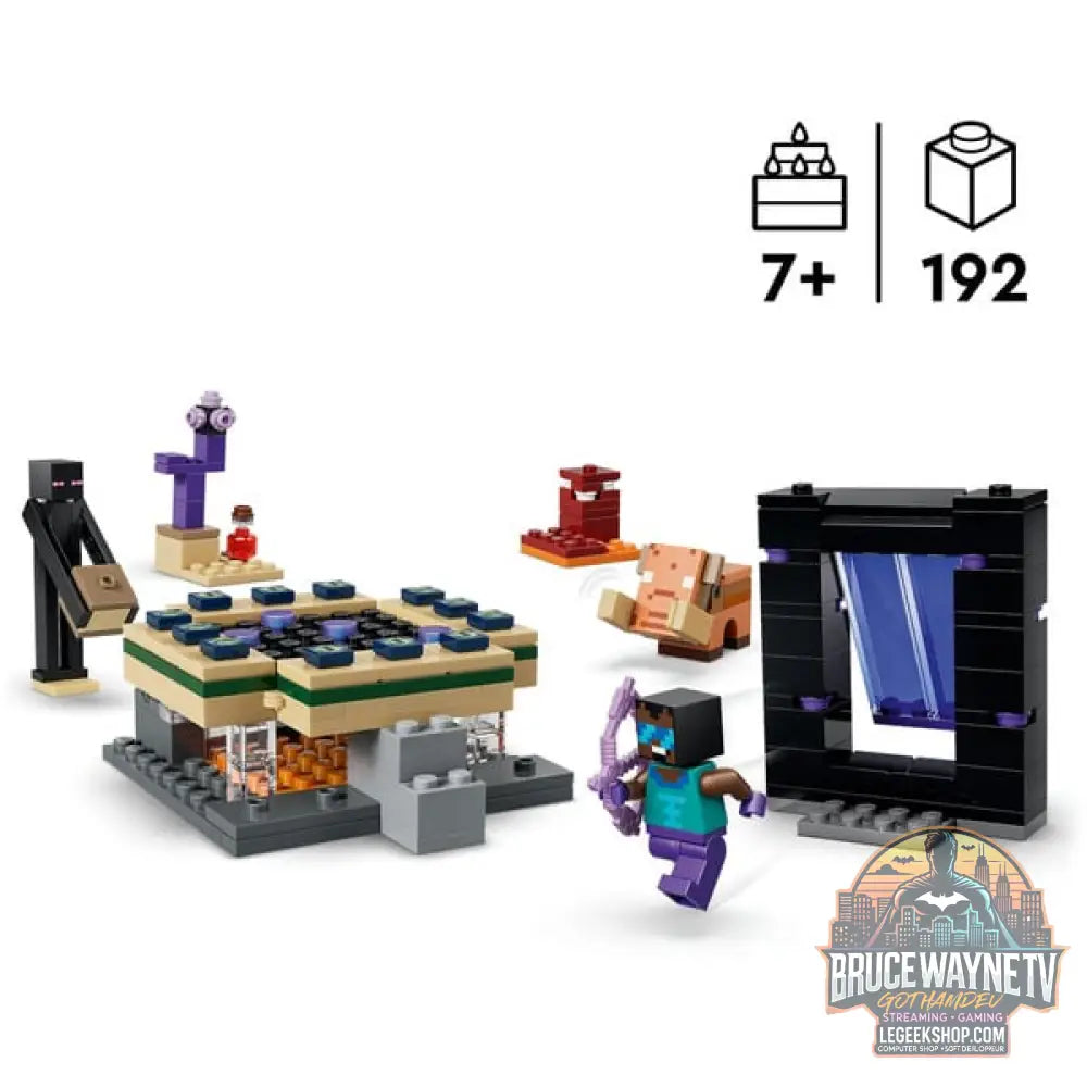 LEGO 21584 Minecraft Reise durch Nether et Endportal, jeu de construction - LEGO - vue 3