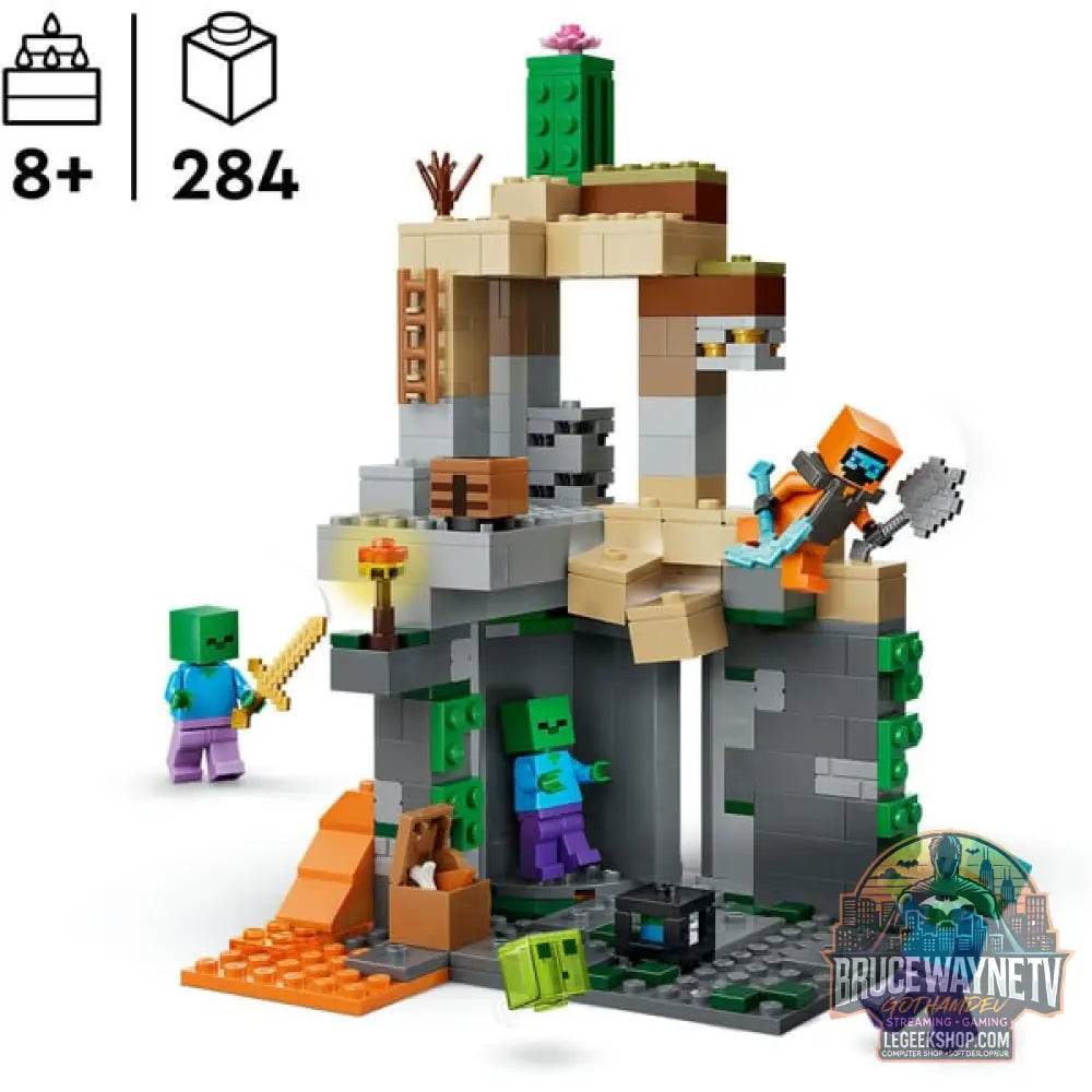 LEGO 21587 Minecraft Zombieverlies, jeu de construction - LEGO - vue 3