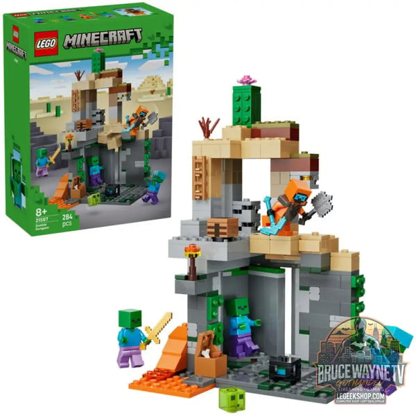 LEGO 21587 Minecraft Zombieverlies, jeu de construction - LEGO