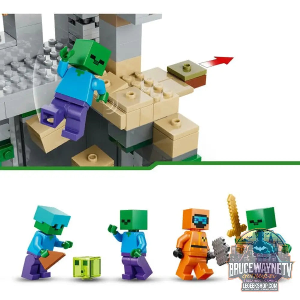 LEGO 21587 Minecraft Zombieverlies, jeu de construction - LEGO - vue 5
