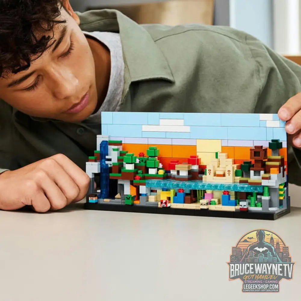 LEGO 21589 Minecraft Mini-Biome, jeu de construction - LEGO - vue 2