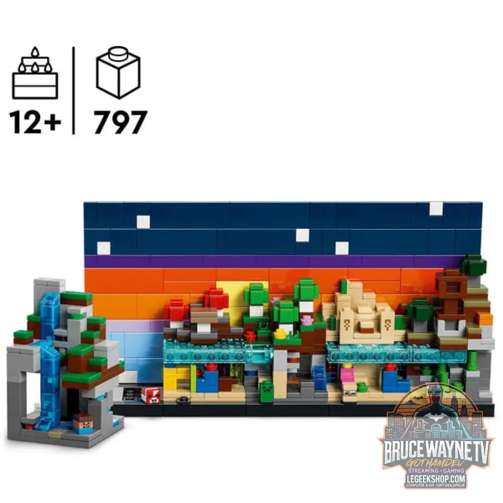 LEGO 21589 Minecraft Mini-Biome, jeu de construction - LEGO - vue 3