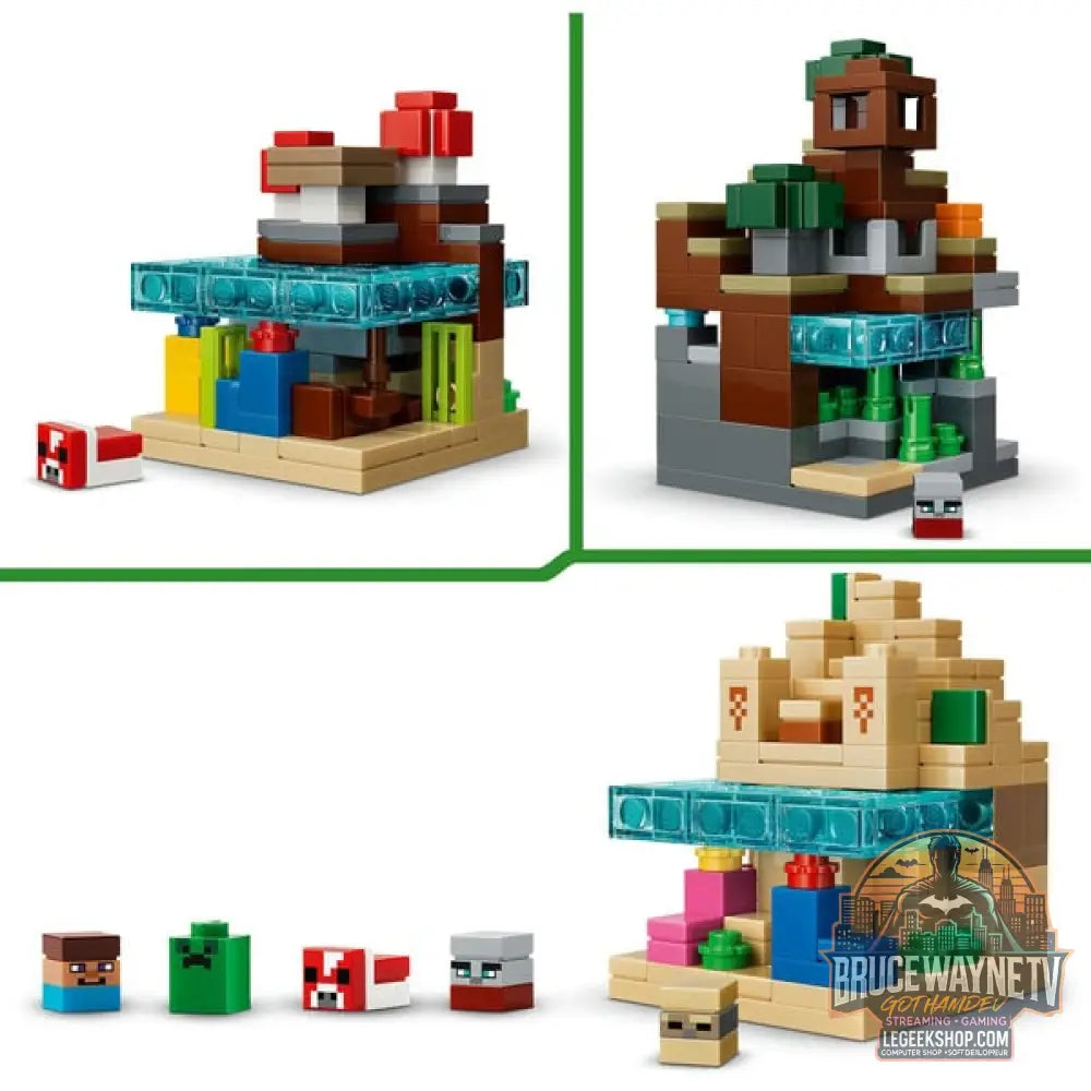 LEGO 21589 Minecraft Mini-Biome, jeu de construction - LEGO - vue 5