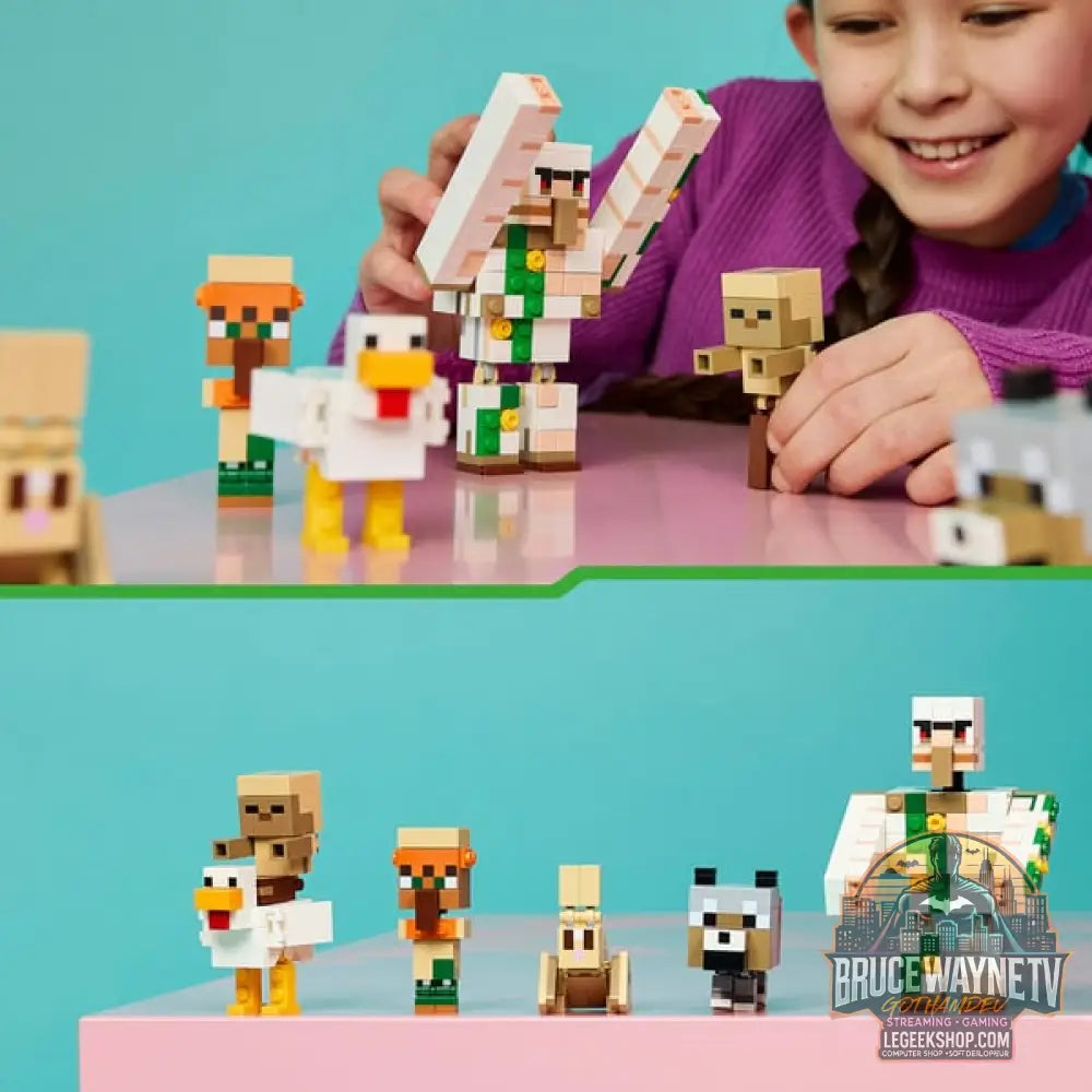 LEGO 21592 Minecraft Angriff des Hühnerreiters in der Wüste, jeu de construction - LEGO - vue 5