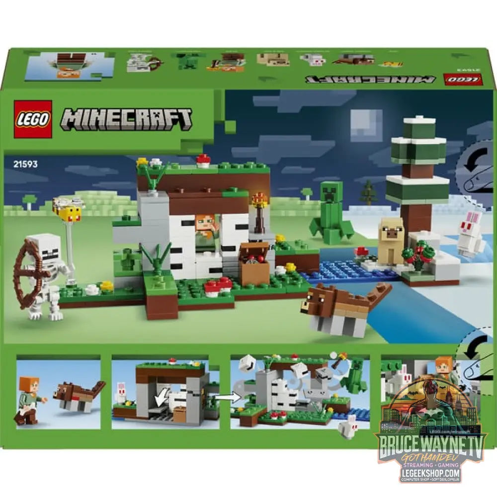 LEGO 21593 Minecraft Erstes Abenteuer in der Nacht, jeu de construction - LEGO - vue 7