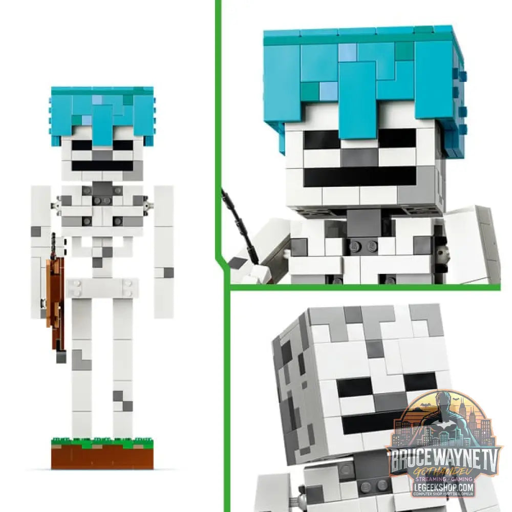 LEGO 21594 Minecraft Das Skelett, jeu de construction - LEGO - vue 4